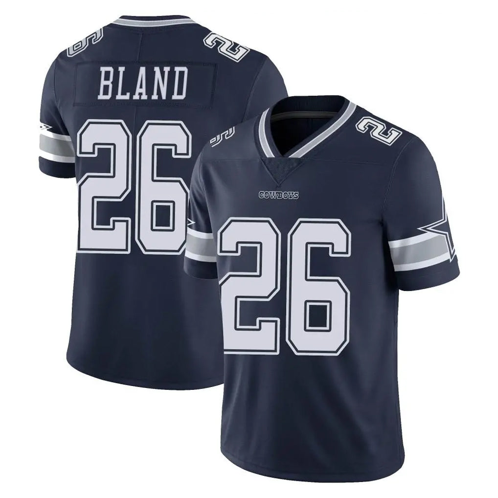 Yuxns D.Cowboys #26 DaRon Bland Player Navy Vapor Untouchable Limited Home Game Stitched Jerseys