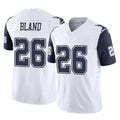 Yuxns D.Cowboys #26 DaRon Bland Player White-Navy Limited Vapor F.U.S.E. Home Game Stitched Jerseys