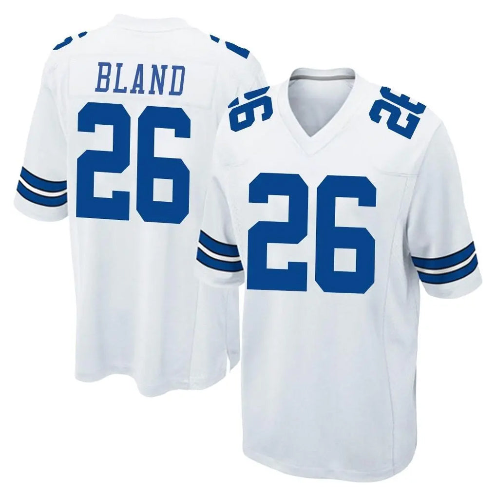 Yuxns D.Cowboys #26 DaRon Bland Player White Home Game Stitched Jerseys