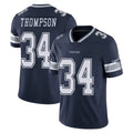 Yuxns D.Cowboys #34 Jalen Thompson Player Navy Vapor Untouchable Limited Home Game Stitched Jerseys