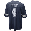 Yuxns D.Cowboys #4 Dak Prescott Player Navy Home Game Stitched Jerseys