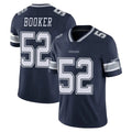 Yuxns D.Cowboys #52 Tyler Booker Player Navy Vapor Untouchable Limited Home Game Stitched Jerseys