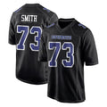 Yuxns D.Cowboys #73 Tyler Smith Player Carbon Black Fashion Home Game Stitched Jerseys