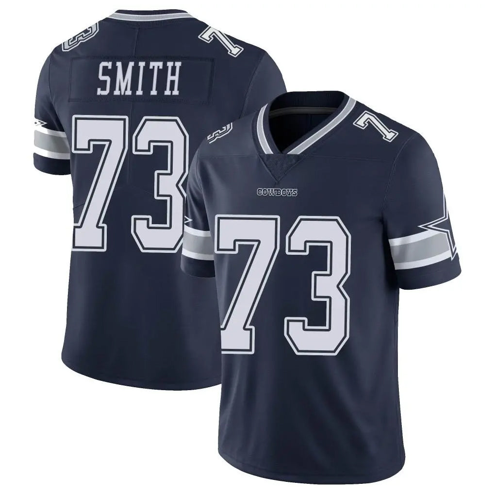 Yuxns D.Cowboys #73 Tyler Smith Player Navy Vapor Untouchable Limited Home Game Stitched Jerseys