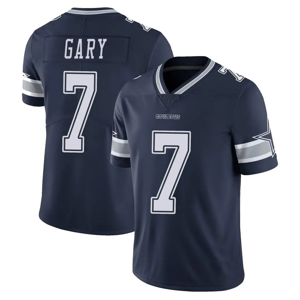 Yuxns D.Cowboys #7 Rashan Gary Player Navy Vapor Untouchable Limited Home Game Stitched Jerseys