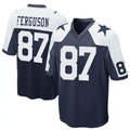 Yuxns D.Cowboys #87 Jake Ferguson Player Navy Alternate Home Game Stitched Jerseys