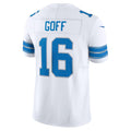 Yuxns D.Lions #16 Jared Goff Player White Vapor F.U.S.E. Limited Stitched Jerseys