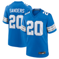 Yuxns D.Lions #20 Barry Sanders Player Blue Game Stitched Jerseys