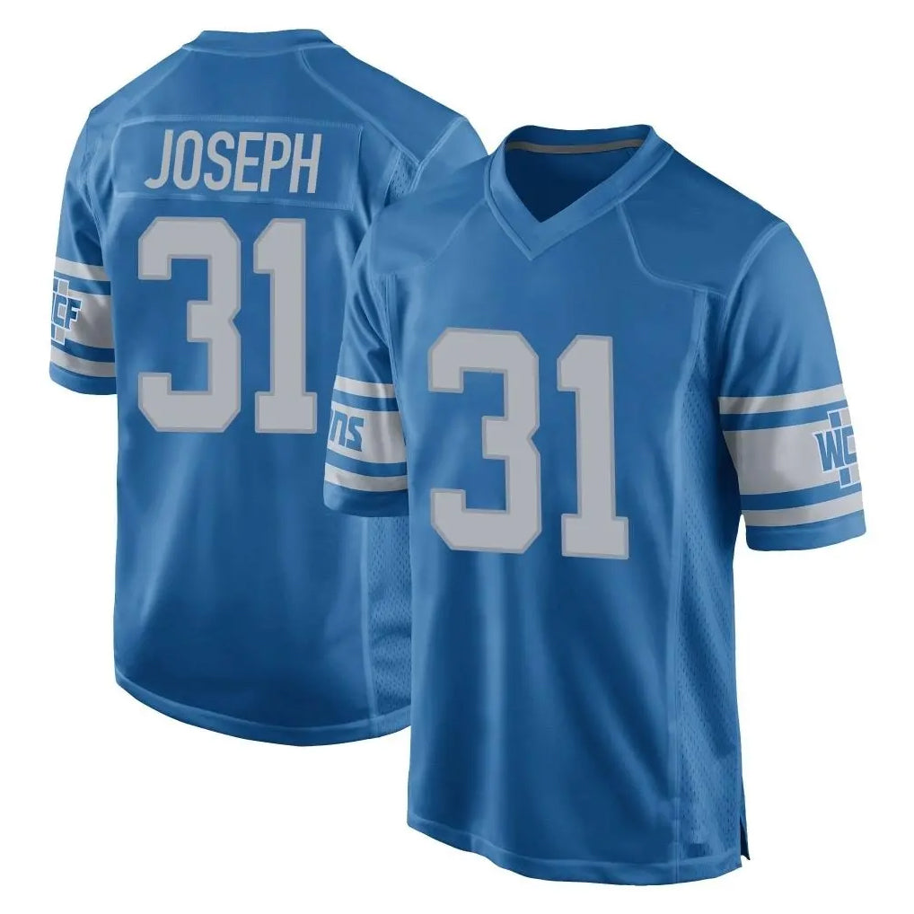 Yuxns D.Lions #31 Kerby Joseph Player Blue Vapor Untouchable Throwback Game Stitched Jerseys
