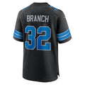 Yuxns D.Lions #32 Brian Branch Player Black Home Game Stitched Jerseys