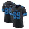 Yuxns D.Lions #69 Tate Ratledge Player Black Alternate Home Game Stitched Jerseys