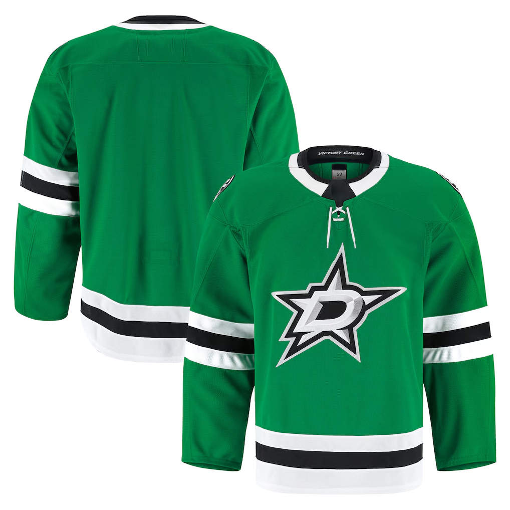 Yuxns D.Stars Kelly Green Home Authentic Pro Jerseys