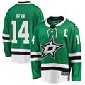 Yuxns D.Stars #14 Jamie Benn Green Breakaway Player Jerseys