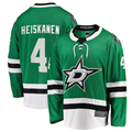 Yuxns D.Stars #4 Miro Heiskanen Kelly Green Team Color Breakaway Player Jerseys