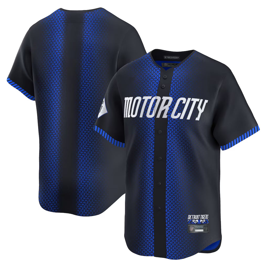 Yuxns D.Tigers ## Tigers Blank Player Navy City Connect Home Limited Stitched Jerseys