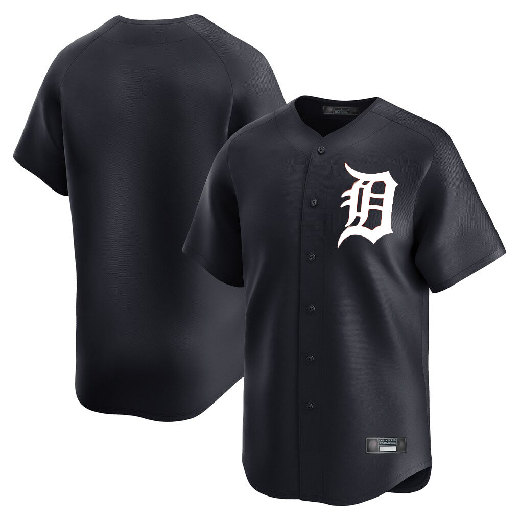 Yuxns D.Tigers ## Tigers Blank Player Navy Limited Home Game Stitched Jerseys
