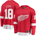 Yuxns DR.Wings #18 Andrew Copp Red Home Breakaway Player Jerseys
