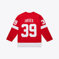 Yuxns DR.Wings #39 Dominik Hasek Mitchell & Ness Red 2007-08 Power Play Jerseys