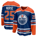 Yuxns E.Oilers #25 Darnell Nurse Royal Home Breakaway Player Jerseys