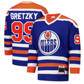 Yuxns E.Oilers #99 Wayne Gretzky Royal 1979-80 Power Play Jerseys