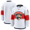 Yuxns F.Panthers White Away Premium Jerseys