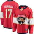 Yuxns F.Panthers #17 Evan Rodrigues Red Home Breakaway Jerseys