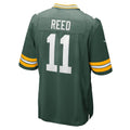 Yuxns GB.Packers #11 Jayden Reed Green Game Stitched Jerseys