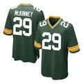 Yuxns GB.Packers #29 Xavier McKinney Player Green Home Game Stitched Jerseys