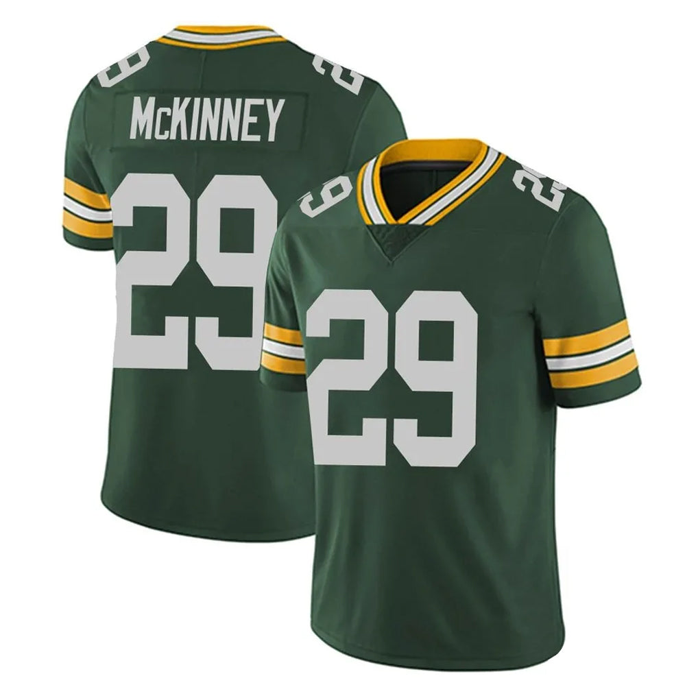 Yuxns GB.Packers #29 Xavier McKinney Player Green Vapor Untouchable Limited Home Game Stitched Jerseys
