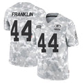 Yuxns GB.Packers #44 Zaire Franklin Player Arctic Camo Salute To Service Limited Stitched Jerseys