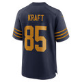 Yuxns GB.Packers #85 Tucker Kraft Navy Alternate Game Stitched Jerseys