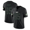 Yuxns GB.Packers #85 Tucker Kraft Player Black Impact Limited Home Game Stitched Jerseys