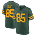 Yuxns GB.Packers #85 Tucker Kraft Player Green Alternate Home Game Stitched Jerseys