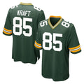 Yuxns GB.Packers #85 Tucker Kraft Player Green Home Game Stitched Jerseys