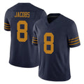 Yuxns GB.Packers #8 Josh Jacobs Player Navy The 1923 Classic Vapor F.U.S.E. Home Game Stitched Jerseys