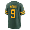 Yuxns GB.Packers #9 Christian Watson 50s Classic Game Stitched Jerseys