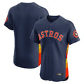 Yuxns H.Astros Navy Limited Elite Home Blank Player Stitched Jerseys
