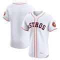 Yuxns H.Astros White Home Limited Elite Blank Player Stitched Jerseys
