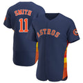 Yuxns H.Astros #11 Cam Smith Player Navy Home Limited Elite Stitched Jerseys
