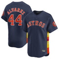 Yuxns H.Astros #44 Yordan Alvarez Player Navy Home Limited Stitched Jerseys