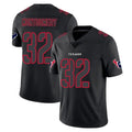Yuxns H.Texans #32 David Montgomery Player Black Impact Limited Game Stitched Jerseys