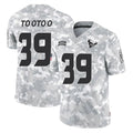 Yuxns H.Texans #39 Henry To'oTo'o Player Arctic Camo Salute To Service Limited Game Stitched Jerseys