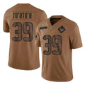 Yuxns H.Texans #39 Henry To'oTo'o Player Brown Salute To Service Limited Stitched Jerseys