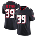 Yuxns H.Texans #39 Henry To'oTo'o Player Navy Limited Alternate Vapor F.U.S.E. Home Game Stitched Jerseys