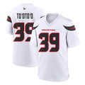 Yuxns H.Texans #39 Henry To'oTo'o Player White Home Game Stitched Jerseys