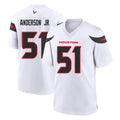 Yuxns H.Texans #51 Will Anderson Jr. Player White Home Game Stitched Jerseys