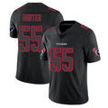 Yuxns H.Texans #55 Danielle Hunter Player Black Impact Limited Game Stitched Jerseys