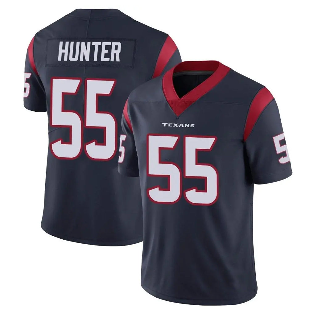 Yuxns H.Texans #55 Danielle Hunter Player Navy Limited Vapor Untouchable Home Game Stitched Jerseys