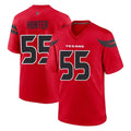 Yuxns H.Texans #55 Danielle Hunter Player Red Alternate Home Game Stitched Jerseys