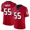 Yuxns H.Texans #55 Danielle Hunter Player Red Limited Vapor Untouchable Home Game Stitched Jerseys